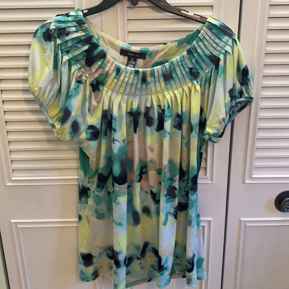 style and co blouse